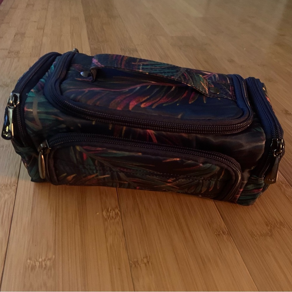 Lug Trolley Cosmetic Case, Tropical Multi, Never used